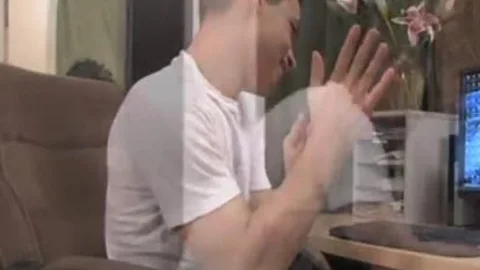 homosexual Shaking rod Hard And enjoying It Hard