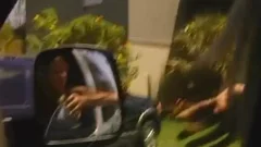 tight afellaur receives analed On The dark holebus