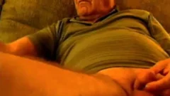 grandad jack off On webcam