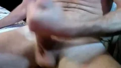 sexy chap Wanks & discharges Load