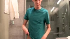 Tremendous Jumbo Shaft Stroking With boyz Tyler At His Own Home