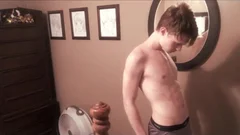twink boy Has fun With Himself