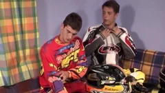 Tom Spunks Over Roy's Freshly-Fucked Hole