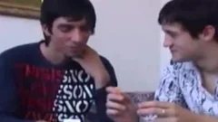 gay teen slaming On couch