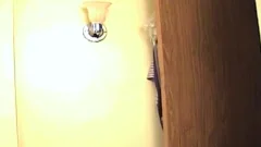 nice looking black studs screwing on a bed
