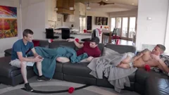 Stepbrothers Caught Nailing At Party