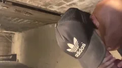 twink receives A large cock In The Basement