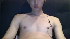 asian twink wanking