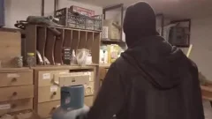Burglar Broke Into The teen With His big ramrod