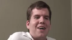 White lad Screams As he's Getting His First dark knob