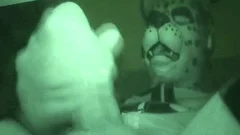 Poppers Watching Porn, Nightvision jerk offing. A View Down Below For A juicy Perspective View Squeezing My cock Until I Squirt. Theres cum In The End