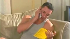 asian Delivery man receives pokeed