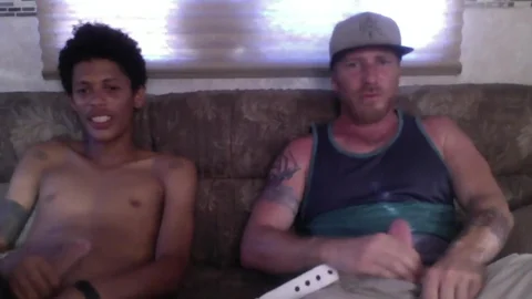 Straight Surfer darksome Latino Tricked Jerk Session cum