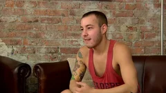 Damian Arrives To wank Out A sperm Load