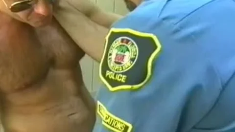 Bald bushy Cop receives His Rocks Off With fashionable blonde