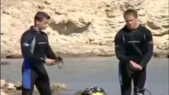 2 pretty mans On The Beach