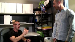 Men Over 30: Empty Office equals Full Attention on Matt