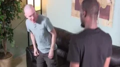 Steamy Interracial fellatio
