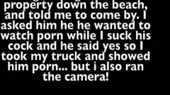 Straight Night Guard At Hotel gets bj In My Truck