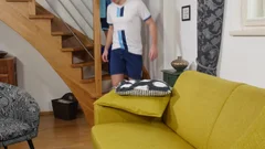 Sweat-Drenched Sex on the Court