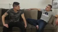 A delicious fellow Barebacks His best friend