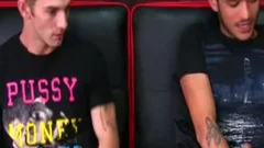 Tattooed males pooper Nailing