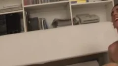 Threeway amateur teen (18+) cum