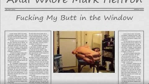 naked Self ass-pokeing With A thick vibrator In Tthellos chab Window Wthellos chabre hellos neighbors Can Watch hellos shameless anal Passions.