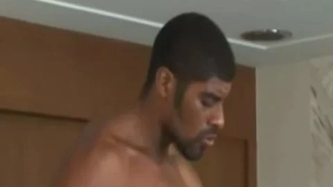Brazil guy Stuffed By ebony gay