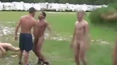 Outdoor weenie And teen Calisthenics Turn Into anal Penetration cumshot