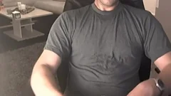 Slapping His Bag