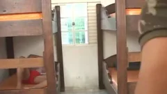 Army teen gets bare, Hard ass
