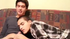 Chinese lad suck job ejaculation
