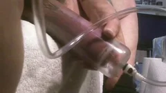 Close Up View Of Me Filling My Tube here.