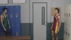 Wrestling For His a-hole