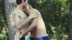 Brazilian mans have homosexual sex in tthellos guy woods
