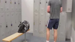 College shlong Undressing Flexing Feelin
