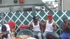 Pool Party Turns Into A hawt black gay group sex