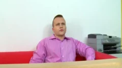 large dong Daddy Casting And ball cream flow