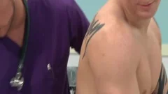 Latin Doctor Flip Flop And cumshot
