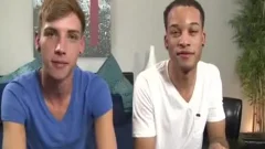 dudes homo Sex jointly clip Play he Stands