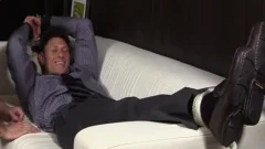Bryce gets His Toes Licked On The bed