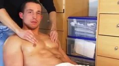 Full clip (25mns): A straight Soccer Player receives Wanked His biggest schlong By A boy